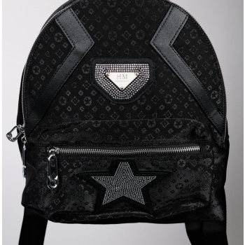 luvishoes santiago black printed women`s backpack