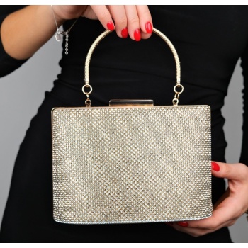 luvishoes reyes women`s gold stone handbag σε προσφορά