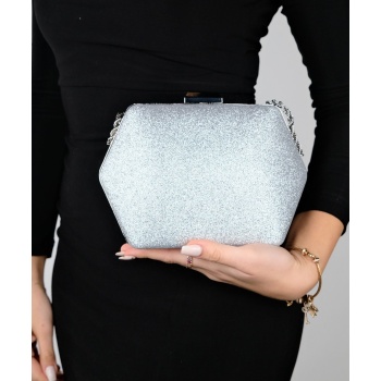 luvishoes silver sand glitter women`s hand bag σε προσφορά