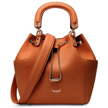 handbag vuch vega brown σε προσφορά