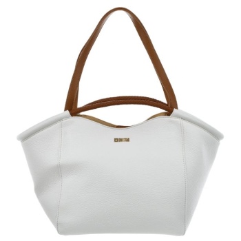 big star white eco leather handbag σε προσφορά