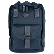 himawari unisex`s backpack tr21289 navy blue