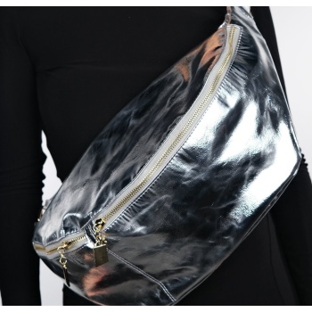 luvishoes venta women`s silver large waist bag σε προσφορά
