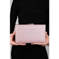 luvishoes marseille pink sand glitter women`s evening dress bag