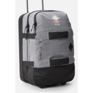 rip curl f-light transit 50l ios grey marle travel bag