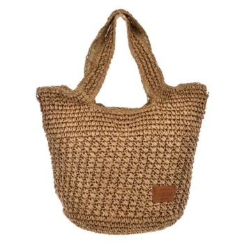 big star knitted handbag brown σε προσφορά