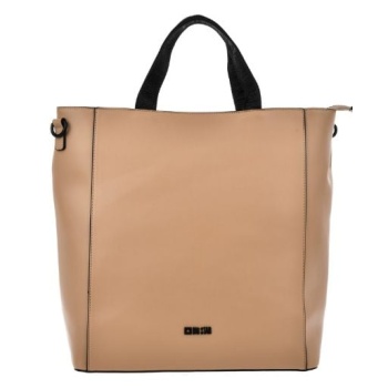 women`s eco leather handbag big star beige σε προσφορά
