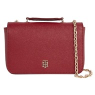 tommy hilfiger handbag - th timeless chain crossover red