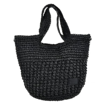 big star knitted handbag black σε προσφορά
