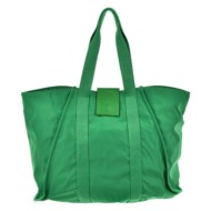 big star green large handbag