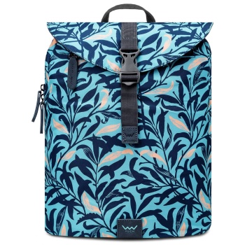 vuch corbin leaves turquoise backpack σε προσφορά