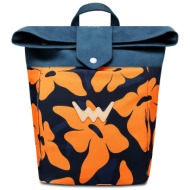 vuch dammit flowers apricot backpack