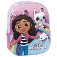 kids backpack 3d gabby´s dollhouse