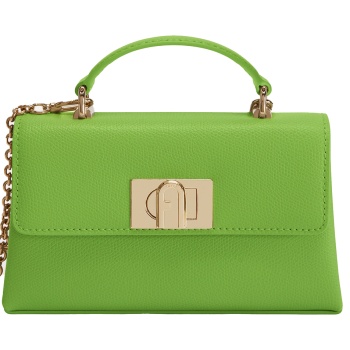 handbag - furla 1927 mini crossbody top handle green