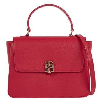 tommy hilfiger handbag - th outline satchel pink