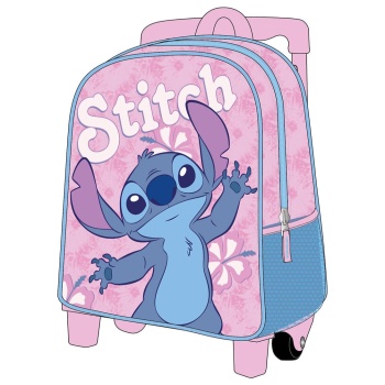 kids backpack trolley school stitch σε προσφορά