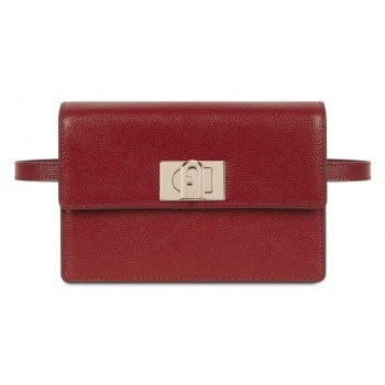 furla handbag - 1927 mini crossbody + belt bag red
