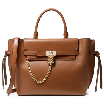 michael kors handbag - lg belted satchel brown σε προσφορά