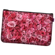 bertoni unisex`s pocket cosmetic bag valentine roses