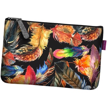 bertoni unisex`s pocket cosmetic bag plume σε προσφορά