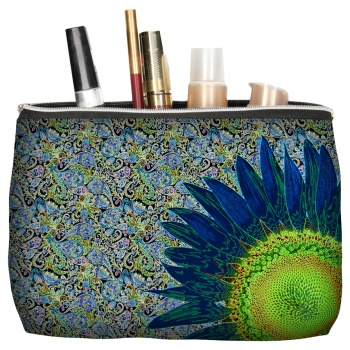 bertoni unisex`s cosmetic bag solo blue flower σε προσφορά