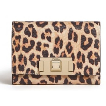 peňaženka - furla mimi m compact wallet - ares st. leopardo σε προσφορά