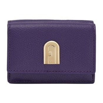 wallet - furla 1927 s compact wallet trifold purple σε προσφορά