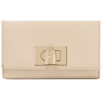 wallet - furla 1927 m compact wallet beige σε προσφορά