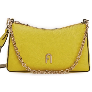 handbag - furla primula mini c.body double strap yellow σε προσφορά