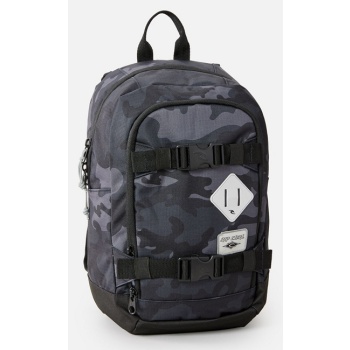 rip curl posse sml 15l camo black/grey backpack σε προσφορά