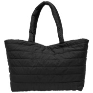 women`s padded bag black