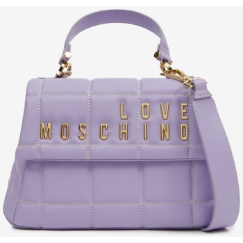 light purple ladies handbag love moschino - women σε προσφορά