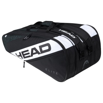 head elite 12r black/white racquet bag σε προσφορά