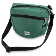 spokey croco shoulder bag, 4 l, green