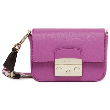 furla handbag - metropolis mini c.body webbing strap purple σε προσφορά