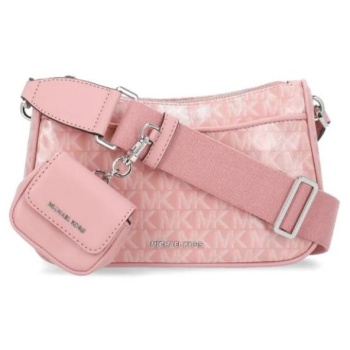 michael kors handbag - jet set md tz pch xbody w strap pink σε προσφορά