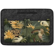 bertoni unisex`s felt bag organiser amazonia