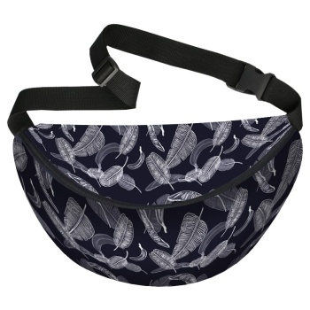 bertoni unisex`s big waist bag eucaliptus navy blue σε προσφορά