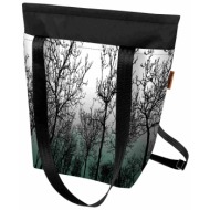 bertoni unisex`s backpack/bag 2in1 forest mood