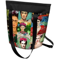 bertoni unisex`s backpack/bag 2in1 modern frida