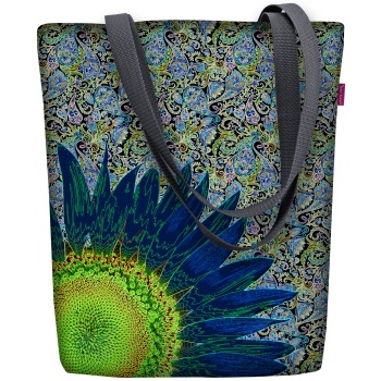 bertoni unisex`s canvas bag sunny blue flower σε προσφορά