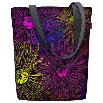 bertoni unisex`s canvas bag sunny daisy σε προσφορά