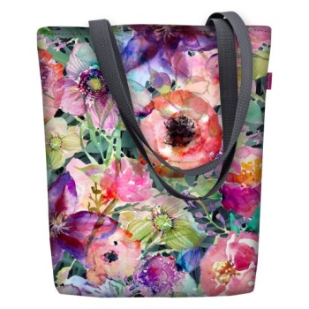 bertoni unisex`s canvas bag sunny flora σε προσφορά