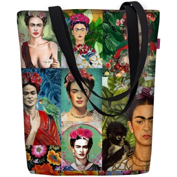 bertoni unisex`s canvas bag sunny modern frida σε προσφορά