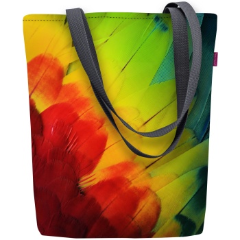 bertoni unisex`s canvas bag sunny parrot σε προσφορά