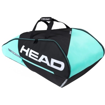 head tour team 9r black/mint racquet bag σε προσφορά