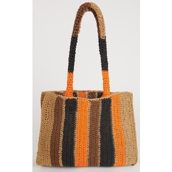 defacto women`s straw handbag σε προσφορά