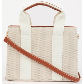 defacto women`s canvas shoulder bag σε προσφορά