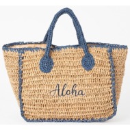 defacto women`s straw handbag