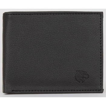 defacto men`s printed faux leather wallet σε προσφορά